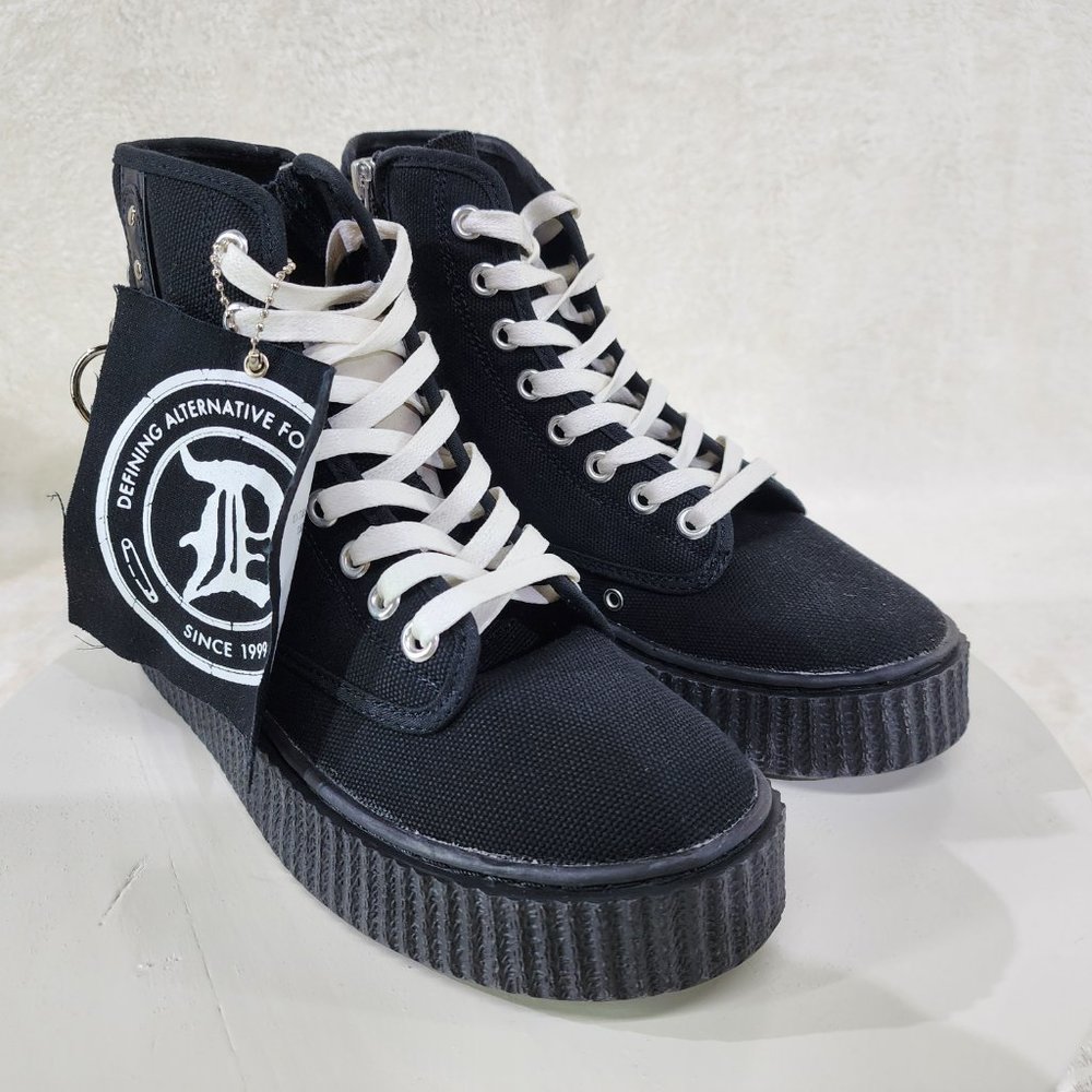 Demonia SNK 256 Platform High Top Sneakers